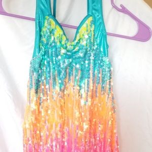 Sequin Girls Dress